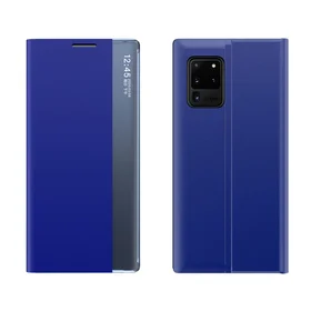 Jauns Sleep apvalks grāmatas tipa apvalks ar statīva funkciju Samsung Galaxy A02s EU zils