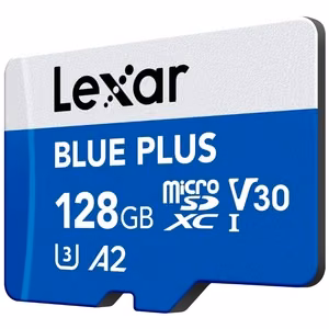 Lexar Micro SDXC 128GB UHS-I atmiņas karte ar adapteri