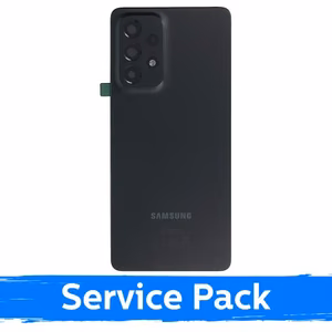 Задняя крышка совместимая с Samsung A536 A53 5G / Awesome Black / (Service Pack)