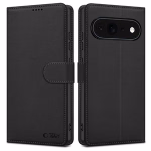 Tech-Protect Wallet maciņš modelim Google Pixel 11 / 11 Pro – matēti melns