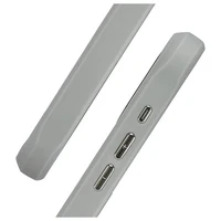 Nimmy Brilles Foršs Kaķis viedtālruņa apvalks iPhone 15 Pro - pelēks