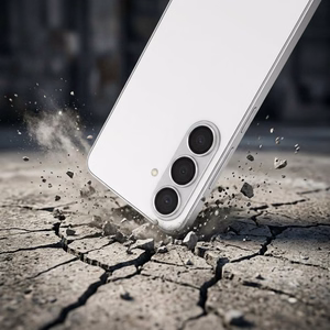 AR+AF Pilna metāla rūdīts stikls priekš SAMSUNG S26 sudrabains