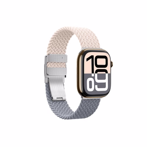 Komplekts 2 AmazingThing Blend siksniņa Apple Watch 45/46/49mm - Rozā-Pelēka/Rozā