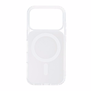 Case for iPhone 16 PRO MAX Clear Fusion Mag Cover compatible with MagSafe white