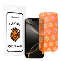 Tel Protect Best Flexible Hybrid rūdīts stikls Iphone 16 Pro Max