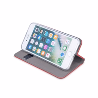 Smart Magnet apvalks Motorola Moto G85 sarkans