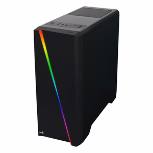 Aerocool Cylon MIDI torņa datora korpuss, melns