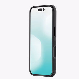 Nillkin Super Frosted Shield Pro Magnētiskais viedtālruņa apvalks saderīgs ar MagSafe iPhone 17 - caurspīdīgs melns