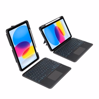 Tech-Protect SC Mag Pen + tastatūras apvalks iPad 10.9" 10. paaudzes (2022) – melns