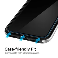 Spigen ALM Glas.tR Slim rūdītais stikls iPhone 11 / XR - 2 gab.