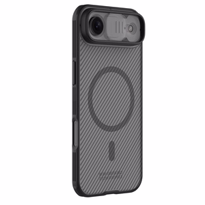 Nillkin CamShield Pro MagSafe saderīgs apvalks iPhone 17 Air - caurspīdīgs, melns