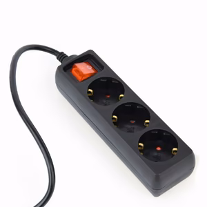 Удлинитель питания для ИБП 0,6 м 3 розетки EG-PSU3-01 GEMBIRD