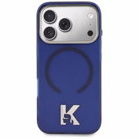 Karl Lagerfeld IML K Head Logo MagSafe Maciņš for iPhone 17 Pro Max - zils