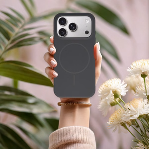 Magsafe Slim Silicone for Iphone 17 Air graphite