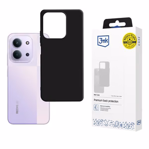 3mk Matt Case maciņš Xiaomi Redmi 15C 4G / 5G (173mm) – melns