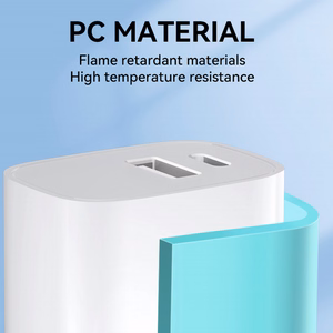 Wozinsky WGWCW USB-A USB-C 20W sienas lādētājs - balts