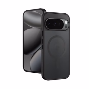Crong Hybrid Matte Magnetic - MagSafe maciņš Google Pixel 10 Pro XL (melns)