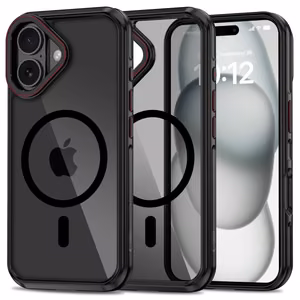 Tech-Protect MagHybrid Magnētiskais viedtālruņa apvalks iPhone 16 - melna