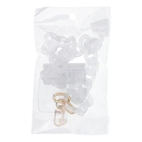 PANAMA tālruņa siksniņa, piekariņš / auklas garums 40 cm (20 cm cilpā) / uz plaukstas – balts