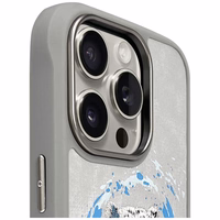 Nimmy Pantera magnētiskais viedtālruņa apvalks iPhone 16 Pro - pelēks