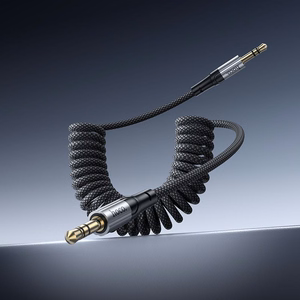 Kabelis AUX Jack 3,5 mm uz Jack 3,5 mm Hoco 1,5 m UPA33 melns
