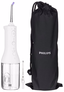 Philips Sonicare Power Flosser bezvadu mutes irigators HX3826/31 – 1 uzgalis, 250 ml, balts