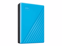 WD My Passport 4TB portatīvais HDD zils