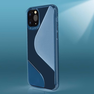 S-Case Flexible Cover TPU Case for Huawei P40 Lite E blue