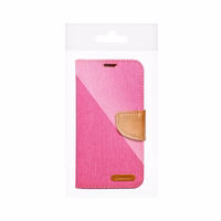 CANVAS grāmatas apvalks SAMSUNG A14 4G / A14 5G rozā