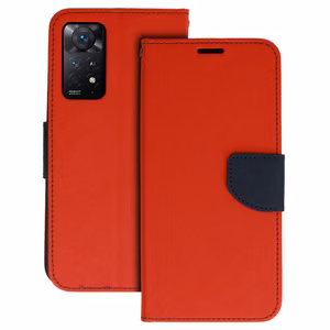 Stilīgs viedtālruņa apvalks Xiaomi Redmi Note 11 5G/Note 11S 5G/Poco M4 Pro 5G sarkana-tumši zila