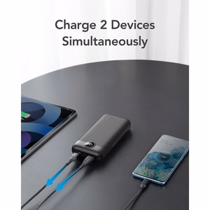 VEGER portatīvais lādētājs 20000 mAh PD QC3.0 2A20W L20S (VP2039PD / W2039PD) balts