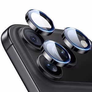 ESR Armorite kameras aizsargs iPhone 14 Pro / Pro Max / 15 Pro / Pro Max / 16 Pro / Pro Max / 17 Pro / Pro Max - melns