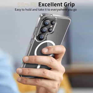 Tech-Protect FlexAir Hybrid MagSafe Maciņš for Samsung Galaxy S26 Ultra - caurspīdīgs
