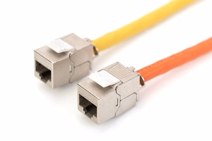 Digitus CAT 6A keystone modulis, ekranēts, bez instrumentu montāža