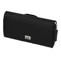 Tel Protect MAX jostas apvalks (IZMĒRS 14) Iphone 11/16 Plus/16 Pro/17 Pro/Huawei P30 Lite/Samsung S23/S24/S25 melns, ādas (155x80x14 mm)