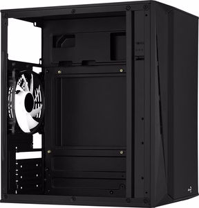 Aerocool CS107V2 melns Mini Tower datora korpuss