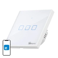 Viedais slēdzis WiFi + RF 433 Sonoff T2 EU TX (3 kanāli) atjaunināts