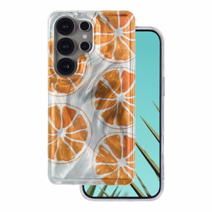 Ultra Trendy Summer maciņš Samsung Galaxy S26 Ultra oranžs
