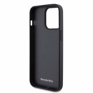 Mercedes MEHCP15LARMRE iPhone 15 Pro 6.1" sarkans/sarkans cietais apvalks Ādas Urban Bengale