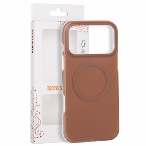 Tecto Shield Mistiq Mag vāciņš iPhone 17 Pro Max 6,9" / 18 Pro Max 6,9", brūns