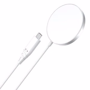 Magnētiskais bezvadu lādētājs Choetech T518 15W (balts)