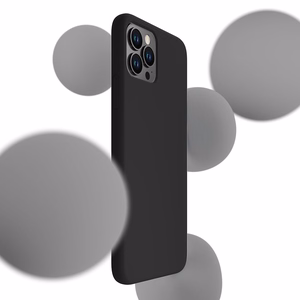 3mk silikona viedtālruņa apvalks iPhone 11 Pro Max - melns