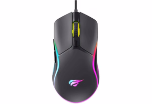 Havit MS1038 - spēļu pele, melna