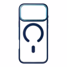 COLOR EDGE MAG COVER magnētiskais viedtālruņa apvalks, savietojams ar MagSafe, paredzēts IPHONE 17 Pro Max, tumši zils