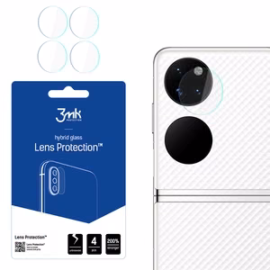 3mk Lens Protection – kameras objektīva aizsargs modelim Huawei P50 Pocket (Front)