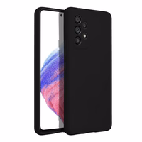 Silikona viedtālruņa apvalks SAMSUNG A53 5G melns