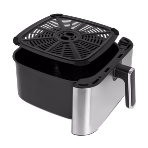 TEESA DIGITAL AIR FRYER XXL karstā gaisa friteris, 8 l, 1700 W, liels trauks, programmas, siltuma uzturēšana