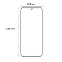 Rūdīts stikls 2,5D tālrunim Google Pixel 10 Pro XL 5G