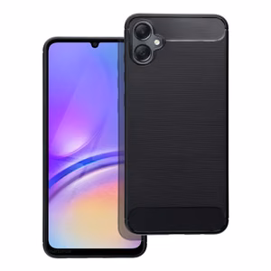 Oglekļa šķiedras viedtālruņa apvalks SAMSUNG A05 melns