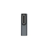 Wozinsky WPKB-01 USB-C - USB-C 40Gb/s 240W 8K OTG sānu leņķa adapteris - pelēks